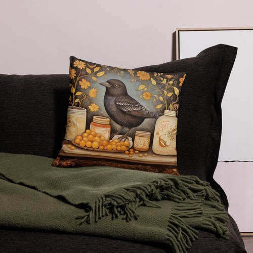 Überwurfkissenhülle Krähe 0 - Bild 1 von 2