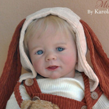 *Michel* Neu Reborn Baby Puppenset ByKarola Wegerich @ 25"@ 100 % authentisch