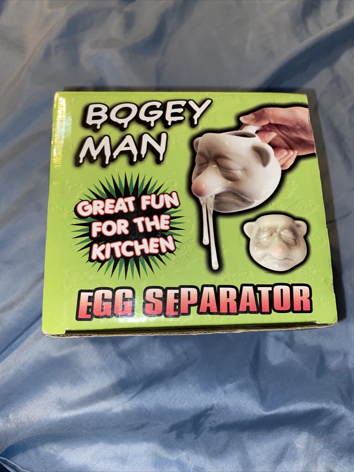 D-Zine 11668 Ceramic Bogey Man Egg Separator