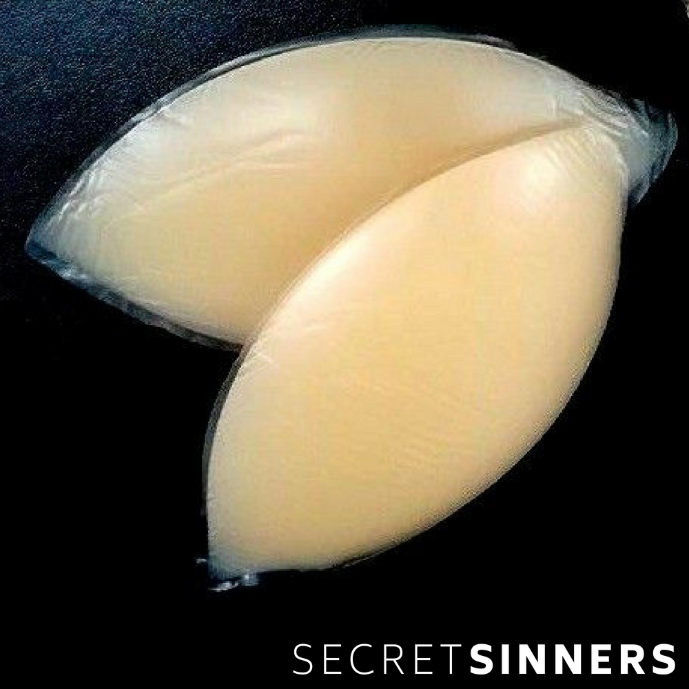 Chicken Fillets Silicone Breast Enhancers Cleavage Boost Gel Bra