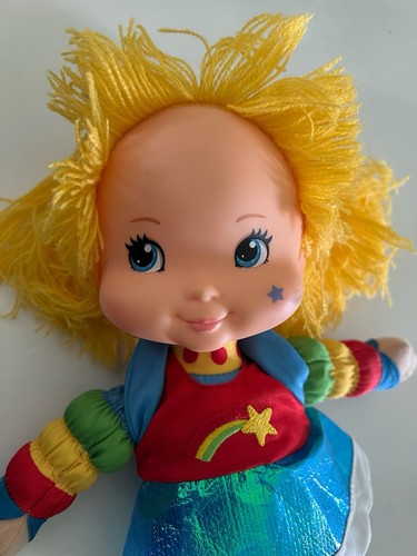 Juguete retro de peluche para niños Rainbow Brite - Imagen 3 de 6