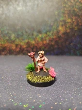 Hand Painted Ral Partha Female Halfling Wizard Metal Miniature