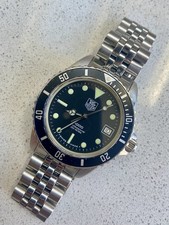 Tag Heuer Diver 1000 980.013b Men’s Watch w Bracelet - New Battery