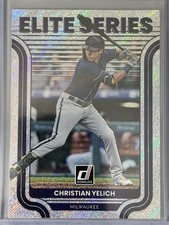 2022 Panini Donruss - Elite Series Christian Yelich #ES-2 Rapture