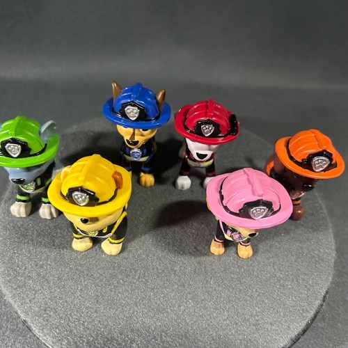 Paw Patrol Ultimate Rescue Fire Pups Figure Lot Spin Master Firefighter - Picture 2 of 17