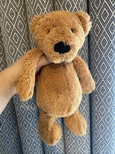 Jellycat Bashful Ginger/brown Bear Medium Bashful Retired 12” (a4)