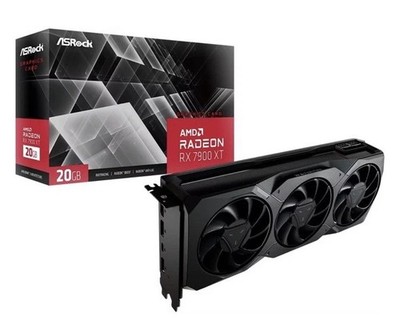 Asus ASRock AMD Radeon RX 7900 XT Phantom Gaming OC 20GB GDDR6 Grafikkarte