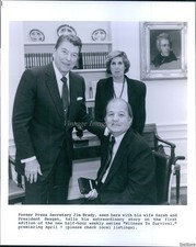 News Photo Jim Brady Press Secy & Reagan Witness To Survival Television 8X10