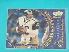 2001 Score Select Behind the Numbers /235 #BN-7 Kurt Warner FOOTBALL Card 1A