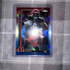 2025 Topps Chrome Football Noah Fant Red White & Blue Refractor #2274 Bengals