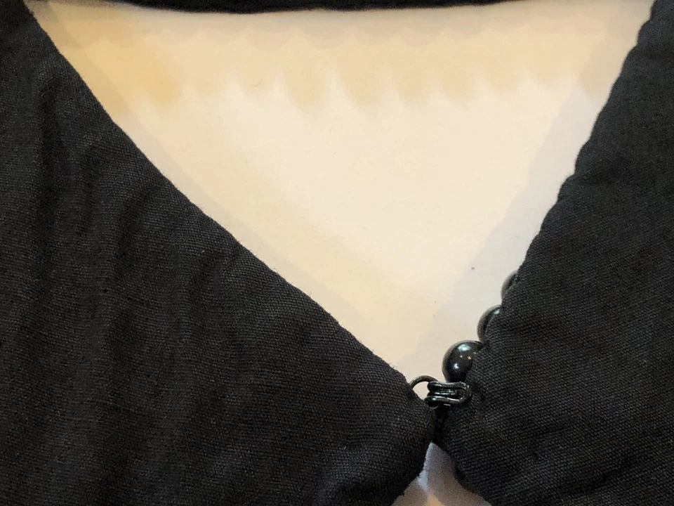 Karl Lagerfeld black beaded detachable collar - image 4 of 4