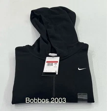 Nike Women's Sportswear Chill Terry Full-Zip Hoodie, Black, Size L