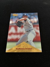 MARIANO RIVERA ROOKIE PINNACLE 1996 NEW YORK YANKEES NRMT #189 RC BASEBALL CARD. rookie card picture