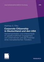 Corporate Citizenship In Deutschland Und Den USA Matthias Fifka Taschenbuch Xiii