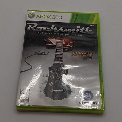 Rocksmith Authentic Guitar Games Xbox 360 2011 New Sealed