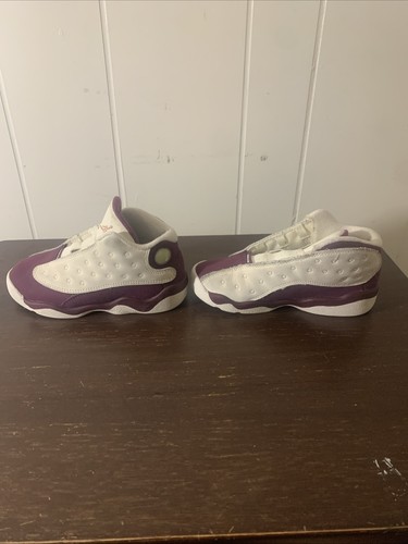 Nike Air Jordan 13 Maroon Bordeaux 684802-112 - Größe 9C Jungen Sneaker - Bild 4 von 7