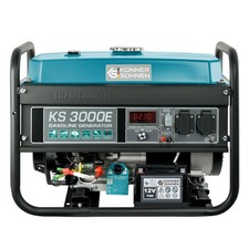 KS 3000E Benzin Notstromaggregat Stromerzeuger Generator 3000W E-Start 2x 230V