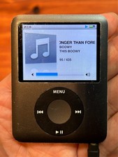 Apple iPod Classic 8GB MB261J 6th Gen Black Tested 10 Hours Working