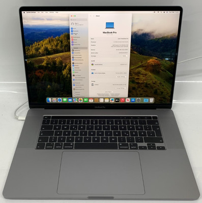 Apple MacBook Pro A2141 16'' i9 16GB RAM 1TB SSD Grade D DEU Akku leer