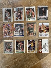Rare Larry Bird, Magic Johnson, Jerry West lot of 12: 2013 Prizm. Orange Phoenix