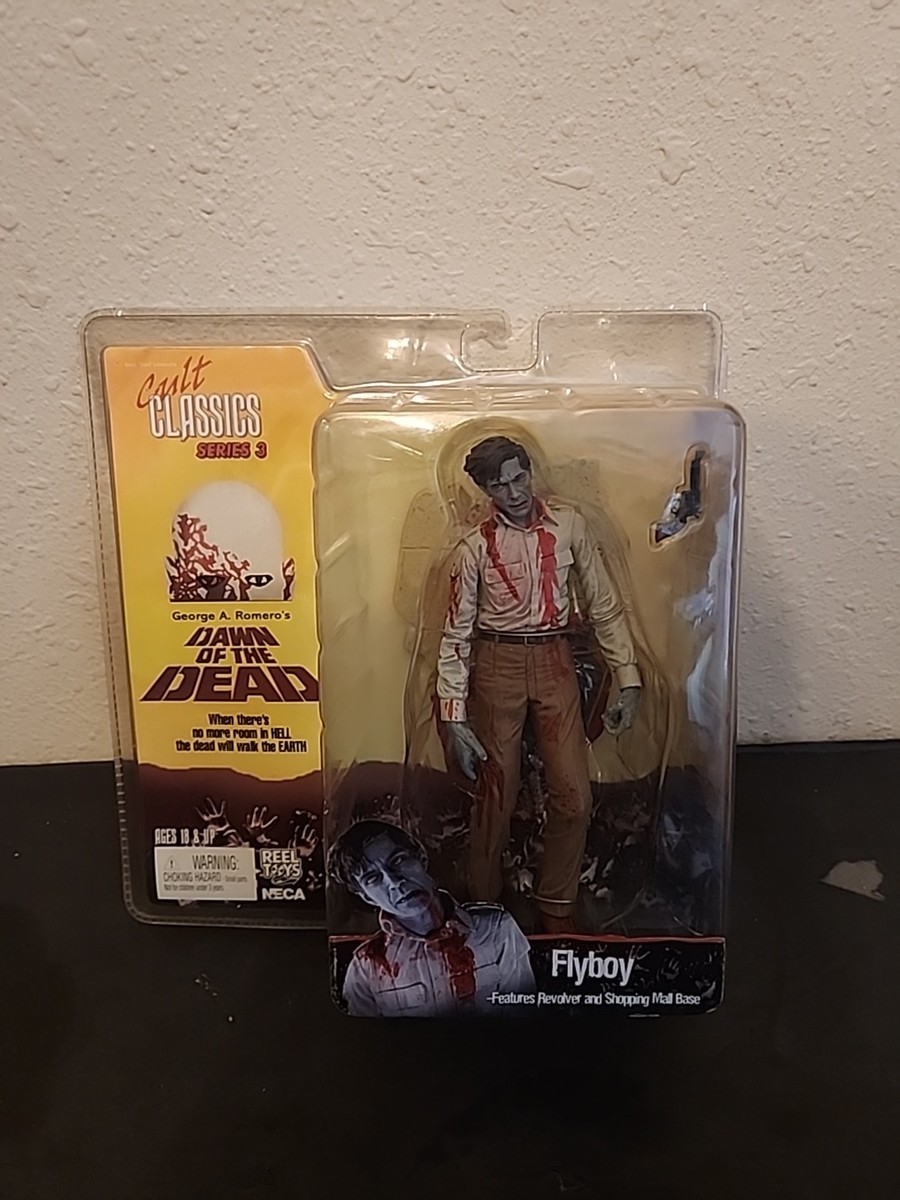 NECA Dawn of the Dead ゾンビ　Flyboy フィギュア希少 Flyboy Dawn of The Dead NECA Reel Toys Cult Classics Series