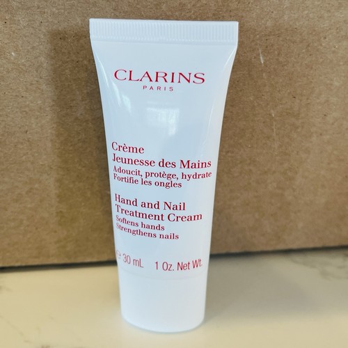 CLARINS Hand and Nail Treatment Cream Smooth Dry Hands Anti Aging 1oz 30ml NEW