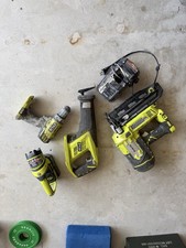Ryobi ONE+ 18V Cordless 3-Tool Set Drill, Rec...