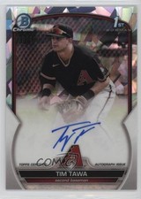 2023 Bowman Chrome Prospect Atomic Refractor /100 Tim Tawa #CPA-TT Auto s3g