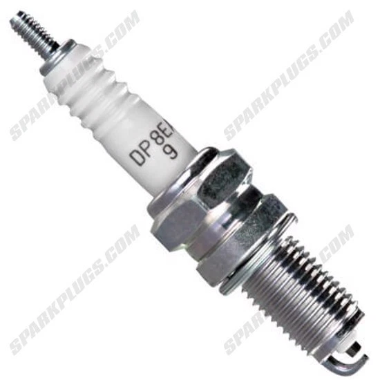 Velas de ignição padrão NGK 5829 DP8EA-9 para Kawasaki Yamaha Suzuki Grizzly FZR FJ - Imagem 4 de 4