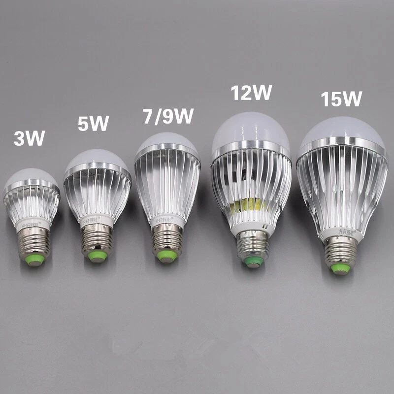 1x12v24v36v AC DC led bulb lamp e27 screw solar machine energy-saving light bulb - Image 2 of 4