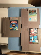 NES Lot, Captain Skyhawk, Rad Racer, Mario Duck, OEM Nintendo NES 424