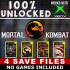Mortal Kombat Deadly Alliance Deception Shaolin Monks Armageddon Xbox USB Saves