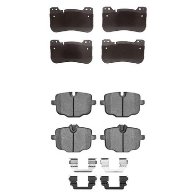 For BMW X6 25 R1 Concepts Optimum OEp Front & Rear Brake Pad Set
