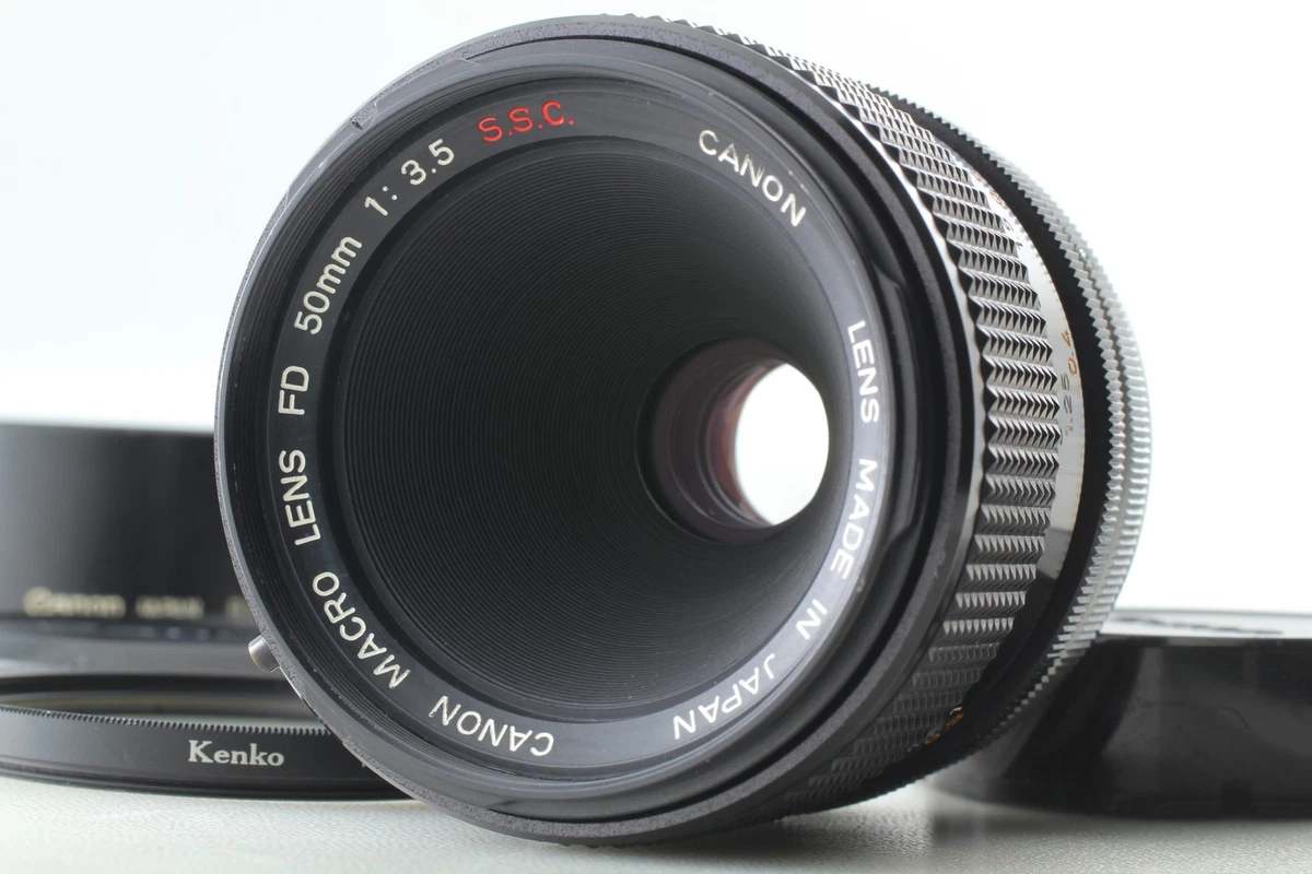 【中古】 Canon FD 50ｍｍ F3.5 S.S.C. LIFE SIZE ADAPTER キャノン ケース 付 中古カメラ機材の通販専門店 Antiquary（アンティクアリィ）