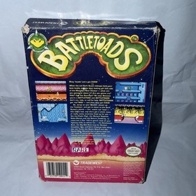 Battletoads (Nintendo NES, 1991) &iexcl;CON CAJA!  &iexcl;SIN MANUAL!!