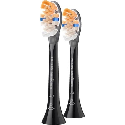 Philips Sonicare HX9092/88 Premium All-in-One 2er-Pack Aufsteckbürste Schwarz