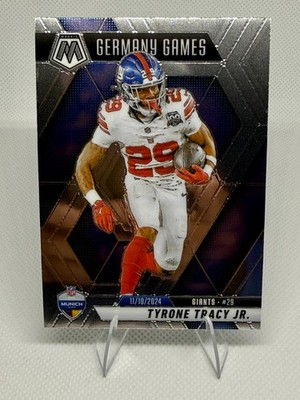 2025 Panini Mosaic Tyrone Tracy Jr #259 International Games 11/10/24 Giants