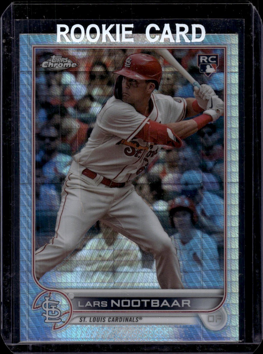 2022 Topps Chrome Prism Refractor #19 Lars Nootbaar St. Louis Cardinals