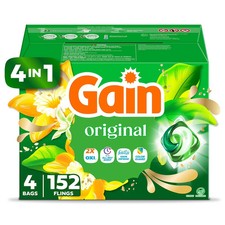 Gain Flings 4-in-1 Laundry Detergent Pacs Original Scent 152 Count