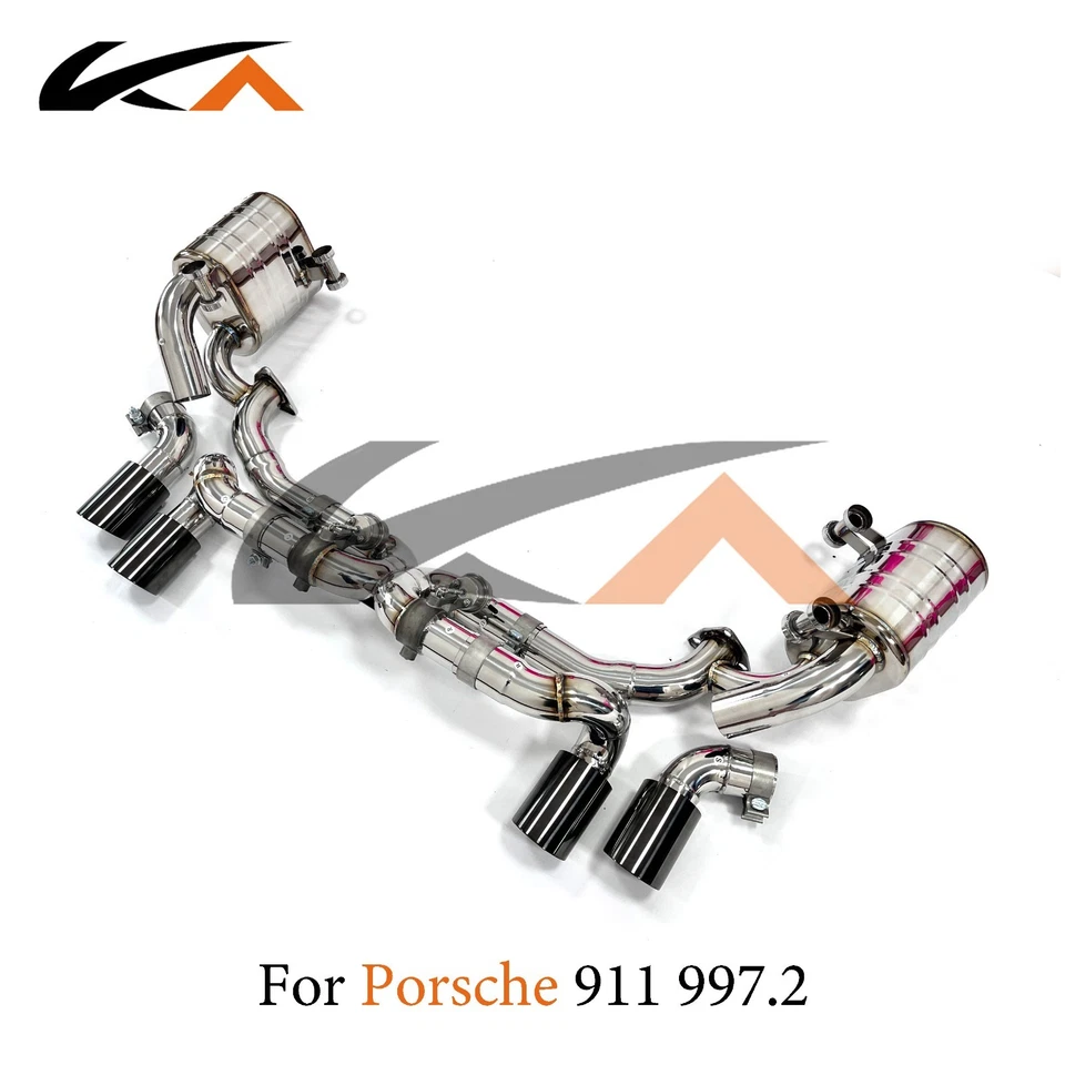 KA Exhaust Catback For Porsche 911 997.2 3.8 Steel rear section - Image 3 of 4