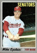 Mike Epstein 1970 Topps #235 Washington Senators
