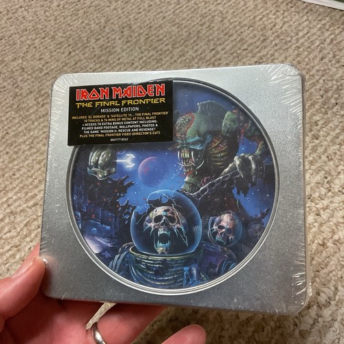 Iron Maiden The Final Frontier Limited Edition TIN CD Mission Brand New Sealed - Picture 3 of 3