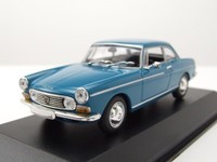 Peugeot 404 Coupe 1962 Blau Modellauto 1:43 Maxichamps