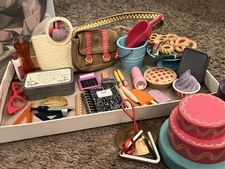 Our Generation Girls Food And Math Wiz Accessories And More 35 items 