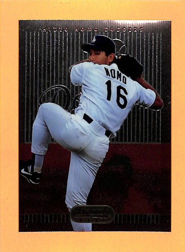 1995 Bowman's Best #83 Hideo Nomo Los Angeles Dodgers Rookie