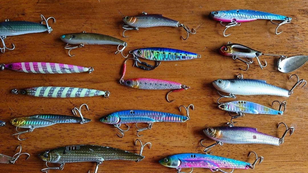33 metal lures (ibe, ibration, jig) set - Image 4