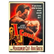 I Confess DVD 1953 Alfred Hitchcock   Montgomery Clift, Anne Baxter - Classic
