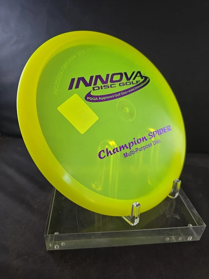 NEW Innova Champion Spider PFN Dayglow Yellow Purple Foil 177g Rare - Image 4 of 4