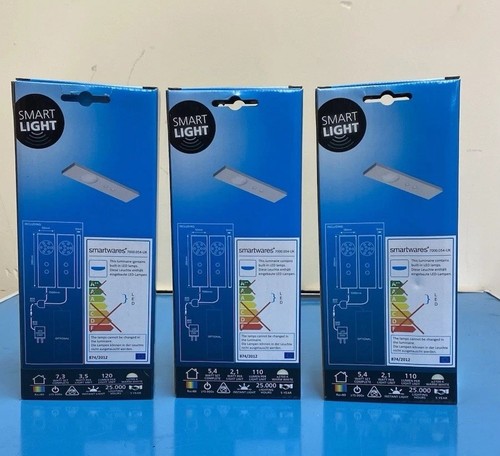 3.X LED SCHRANKLEUCHTE 2-TEILIGES SET WELLENSENSOR UK Küche/Schlafzimmer/Schrank/Kleiderschrank - Bild 2 von 11