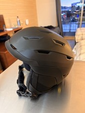 Smith Liberty Black Winter Sports Helmet Adjustable Fit Hard Shell